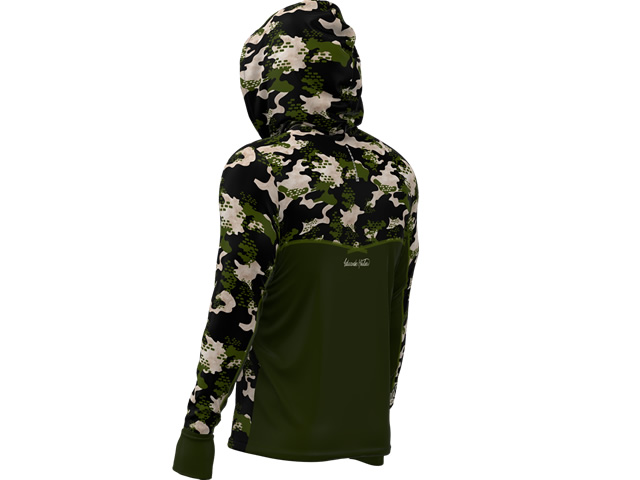Camiseta Mar Negro 30200 X-Protection 360 Sublimada - Jungle