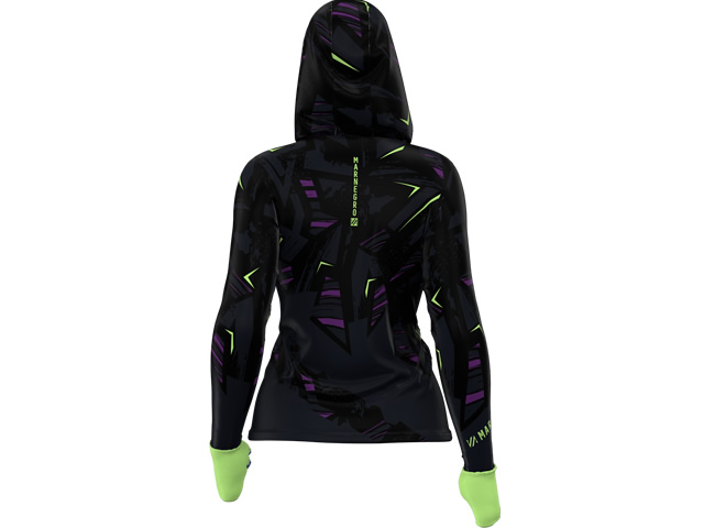 Camiseta Feminina Mar Negro 49428 - Lime n Black