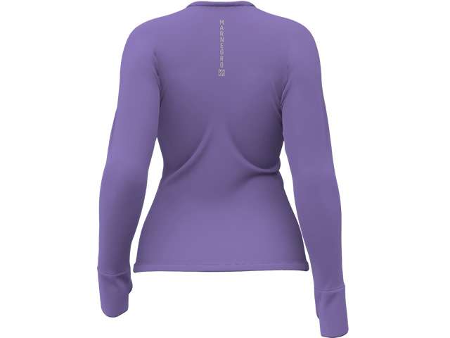 Camiseta Feminina Slim em Poliamida Mar Negro 49272 - Violeta