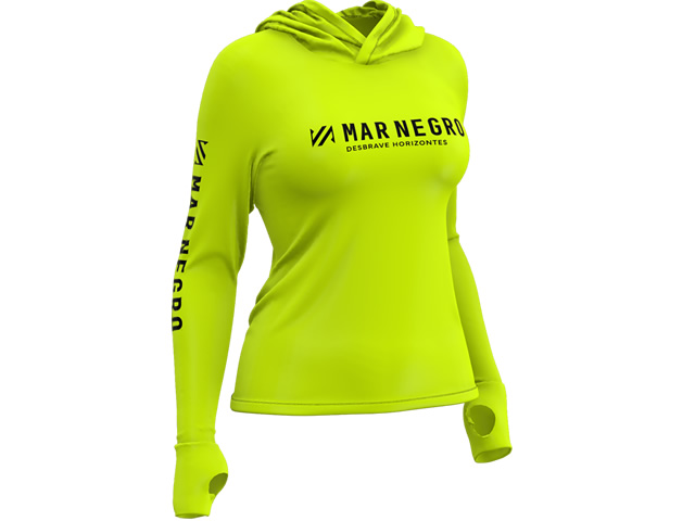 Camiseta Feminina Poliamida Mar Negro 49430 - Neon