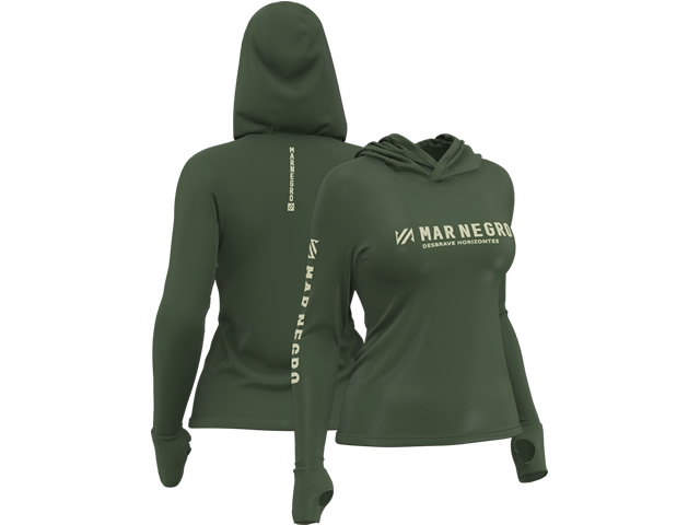 Camiseta Feminina Poliamida Mar Negro 49430 - Musgo