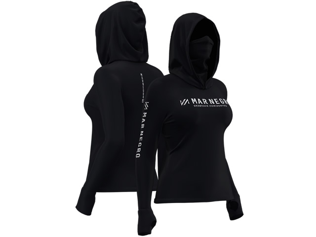 Camiseta Feminina Mar Negro 49440 X Protection 360 - Preto