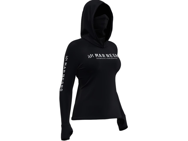 Camiseta Feminina Mar Negro 49440 X Protection 360 - Preto