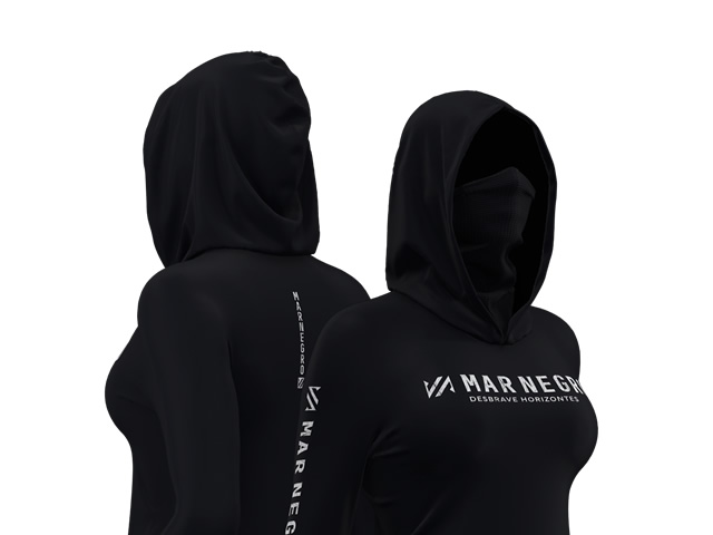 Camiseta Feminina Mar Negro 49440 X Protection 360 - Preto