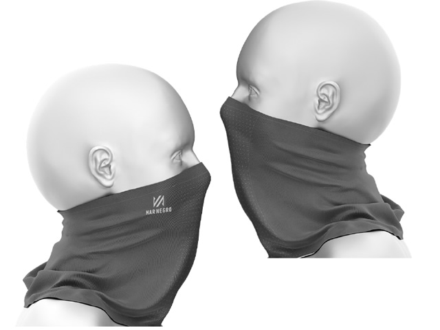 Tube Neck de Poliamida Mar Negro 30182 - Chumbo