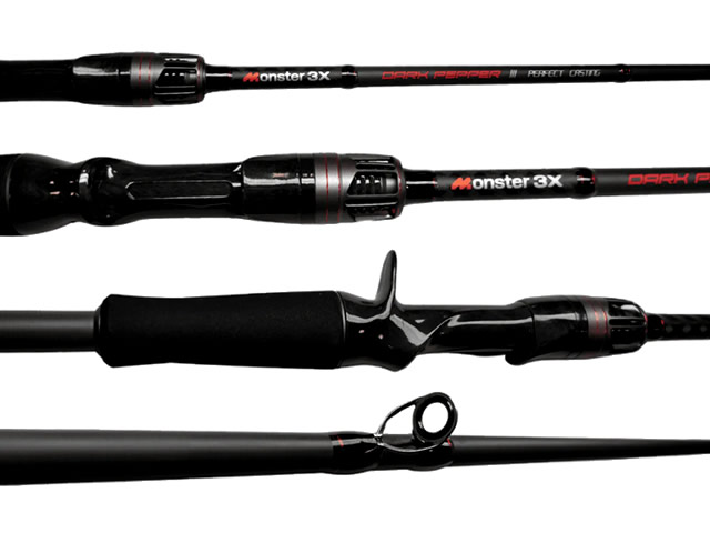 Vara Monster M3X Dark Pepper - Carretilha