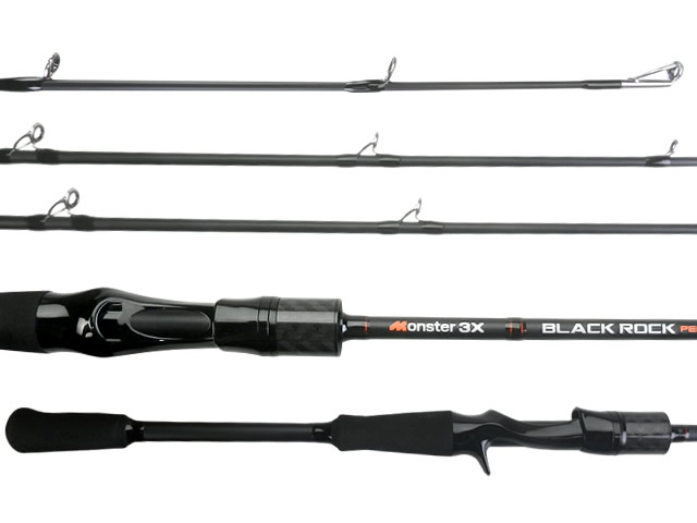 Vara Monster M3X Black Rock - Carretilha
