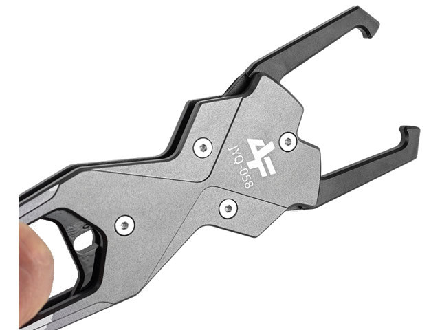 Alicate Boca Gripe Albatroz Pega Peixe JYQ-058 C/ Balança - 15Kg