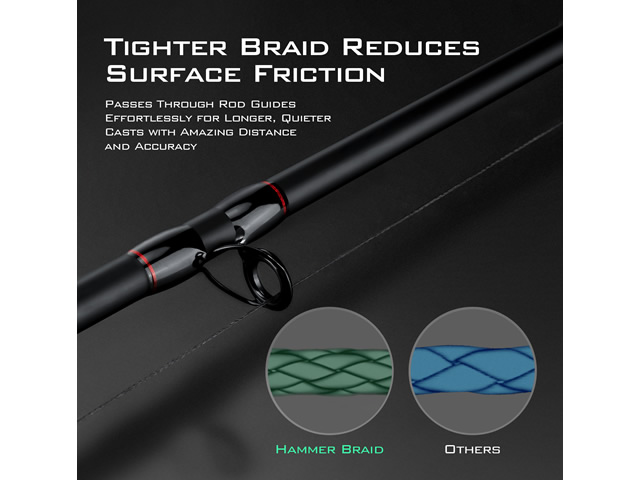 Linha KastKing Hammer Braid 150yds
