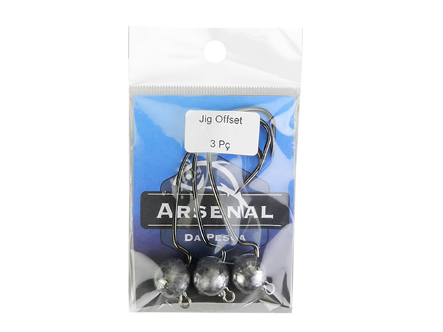 Anzol Arsenal Jig Head Offset EWG - 10gr