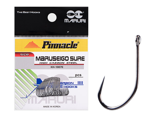 Anzol Pinnacle Maruseigo Sure KH10070 - Sem Farpa