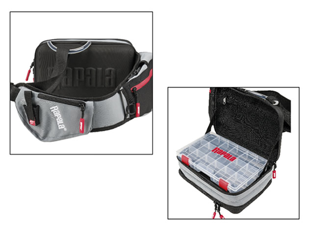 Bolsa Rapala Countdown Sling Bag Pro RCDSBP e XL - C/ 2 Estojos