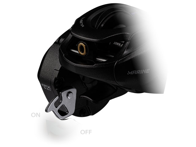 Carretilha Marine Sports Lubina Black Widow GTX