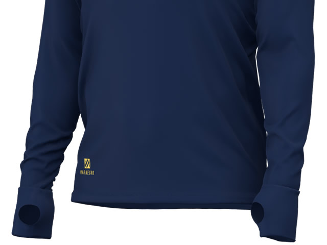 Camiseta Poliamida X Protection 360 Mar Negro Marinho - by Isca e Companhia