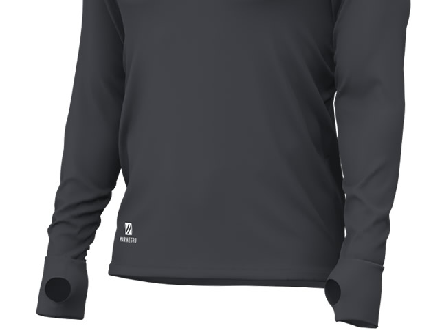 Camiseta Poliamida X Protection 360 Mar Negro Chumbo - by Isca e Companhia