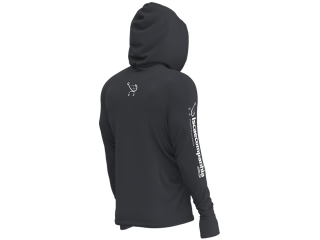 Camiseta Poliamida X Protection 360 Mar Negro Chumbo - by Isca e Companhia