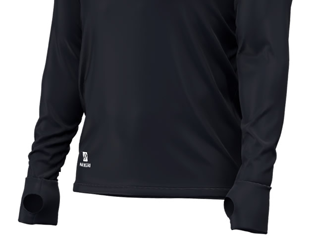 Camiseta Poliamida X Protection 360 Mar Negro 80UP - Preto