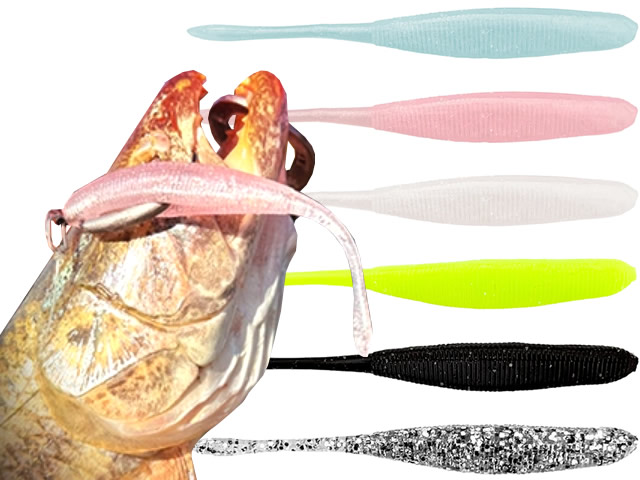 Isca Soft Camalesma Shad Fantastick - 3un