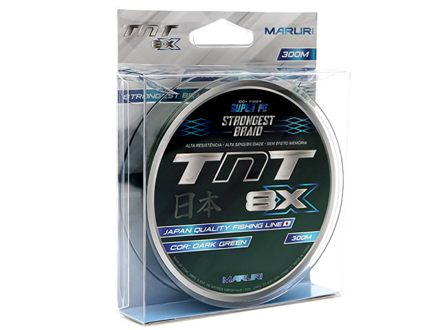 Linha Multifilamento Maruri TNT 8X - 300m
