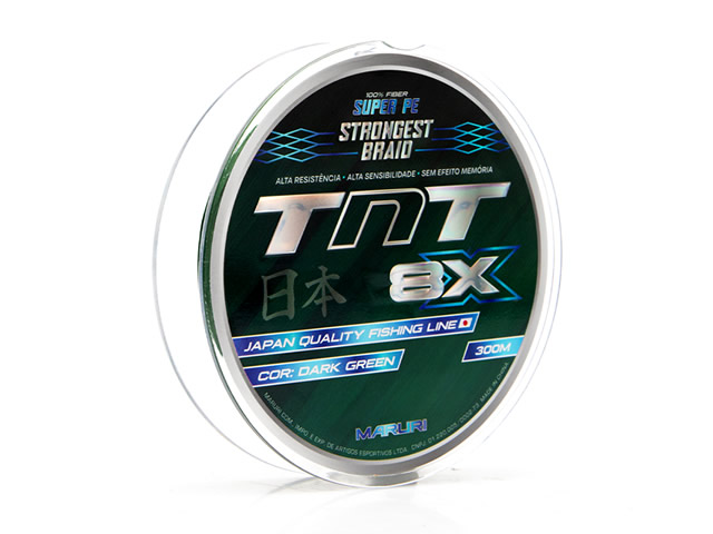 Linha Multifilamento Maruri TNT 8X - 300m