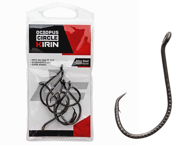 Anzol Albatroz Octopus Circle Kirin