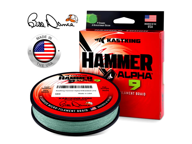 Linha Multi KastKing Hammer Alpha 9 Braid 300yds