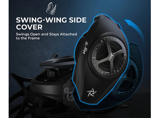 Carretilha KastKing MG TI Elite - Black