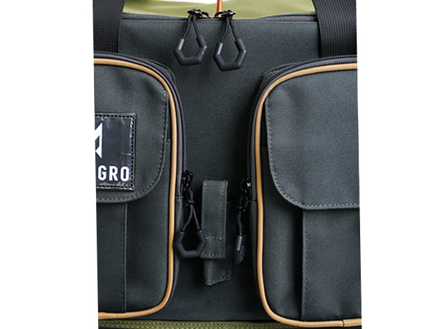 Bolsa Mar Negro Anglers com 4 Estojos
