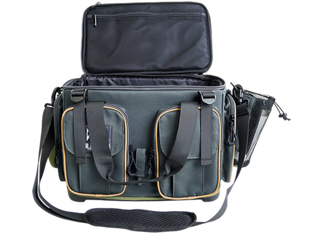 Bolsa Mar Negro Anglers com 4 Estojos