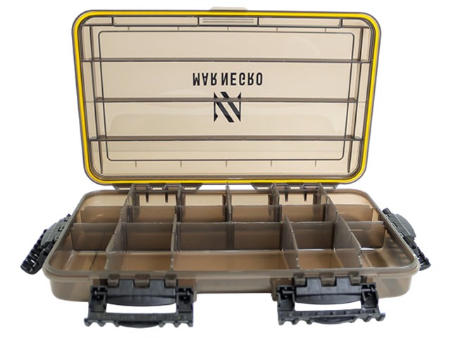 Bolsa Mar Negro Anglers com 4 Estojos