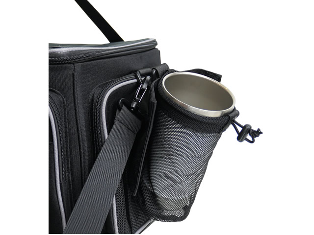 Bolsa Mar Negro Anglers com 4 Estojos