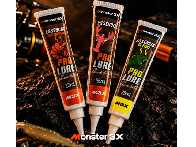 Essência em Gel Monster 3X - Camarão, Lagosta e Peixe