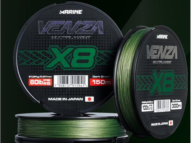 Linha Multifilamento Marine Sports Venza X8 - 300m