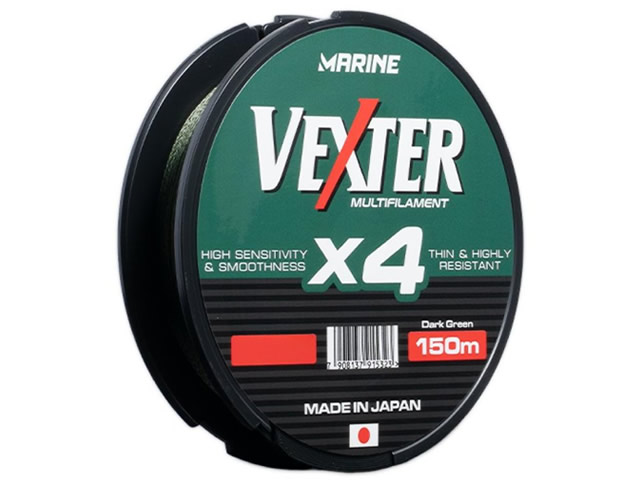 Linha Multifilamento Marine Sports Vexter X4 - 150m