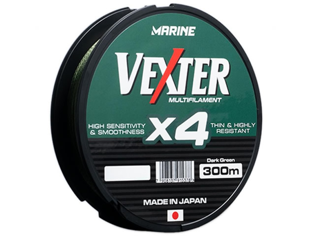 Linha Multifilamento Marine Sports Vexter X4 - 300m