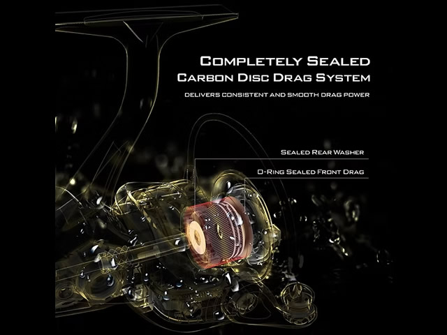 Molinete KastKing Valiant Eagle Gold