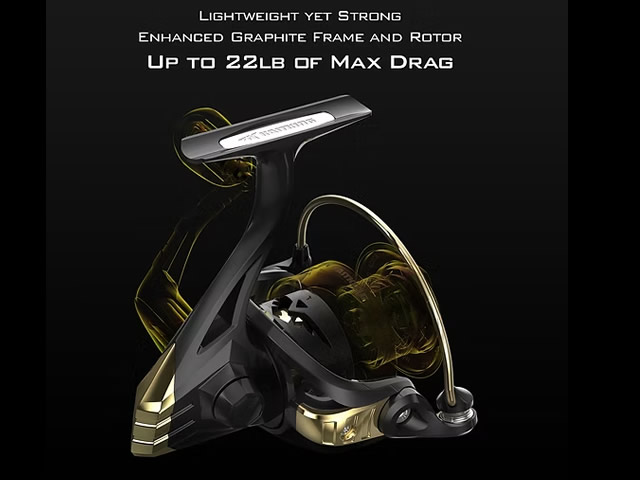 Molinete KastKing Valiant Eagle Gold