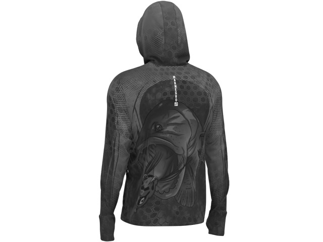 Camiseta Mar Negro X-Protection Sublimada 30146 - Traira Dark