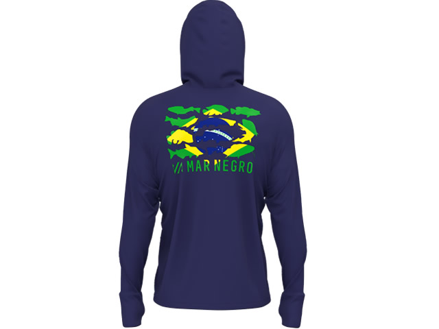 Camiseta Mar Negro 30172 X-Protection - Marinho