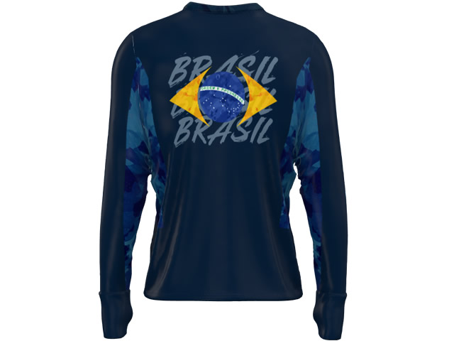 Camiseta Premium Flex 30201 - Brasil Azul