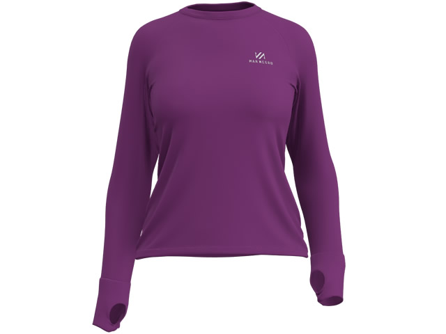 Camiseta Feminina Poliamida Mar Negro 49272 - Purpura