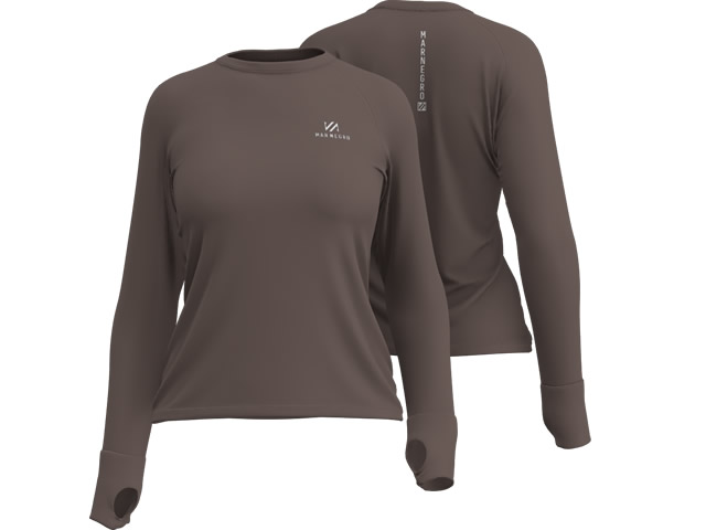 Camiseta Feminina Poliamida Mar Negro 49272 - Castanho