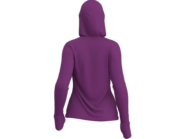 Camiseta Feminina Mar Negro X-Protection 49431 - Púrpura