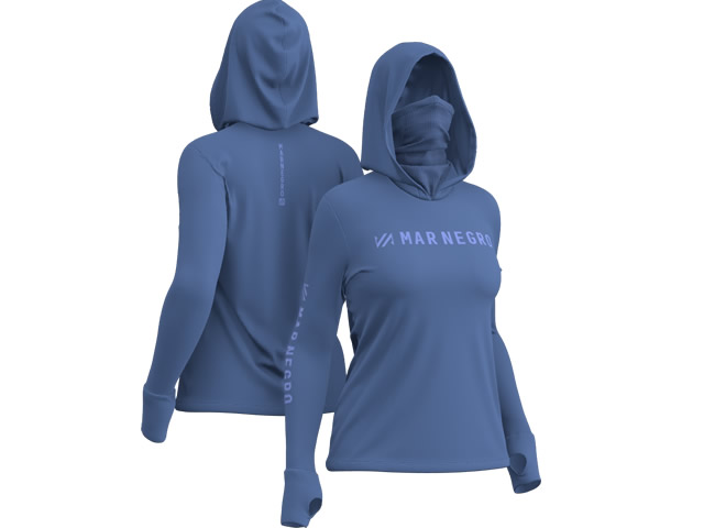 Camiseta Feminina Mar Negro 49440 X Protection 360 - Celeste