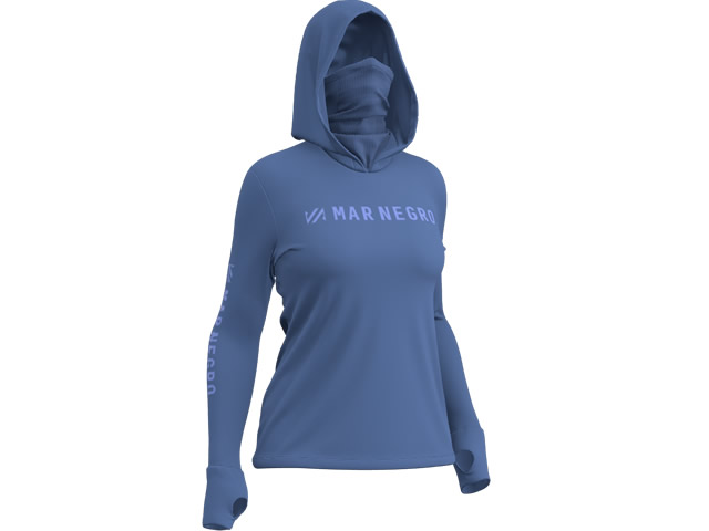 Camiseta Feminina Mar Negro 49440 X Protection 360 - Celeste