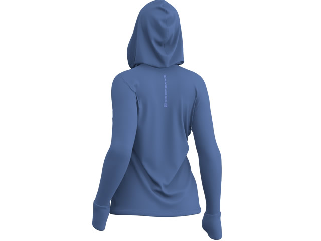 Camiseta Feminina Mar Negro 49440 X Protection 360 - Celeste
