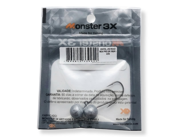 Anzol Jig Head Monster M3X PRO