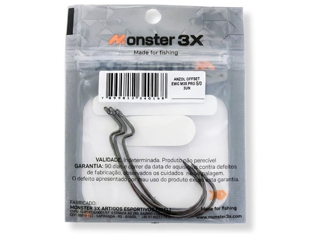 Anzol Offset EWG Monster M3X PRO