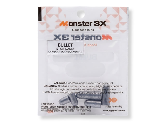 Kit Bullet M3X PRO - 5un
