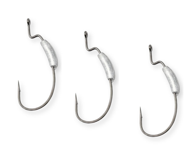 Anzol Offset Lastreado Monster M3X PRO - 3un